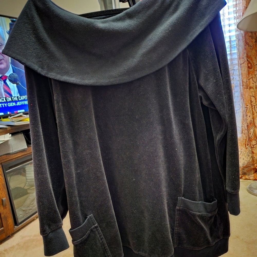 Cowl neck tunic